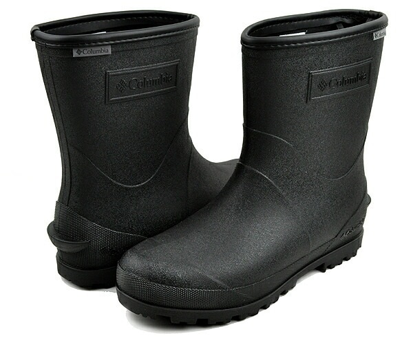 ラディーリーフ ショート ツー yu8771-010 ブラック レインブーツ 雨