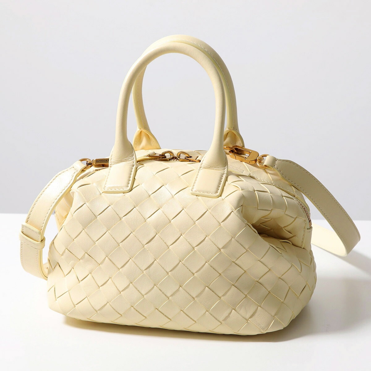 BOTTEGA VENETA ボッテガヴェネタ ショルダーバッグ MINI BAULETTO ミニ バウレット 764535 VCPP1 イントレチャート ハンドバッグ 鞄 3325