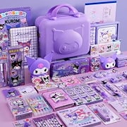 文房具セット　しむちゃん CRUX 【ラッピング無料】 クロミ 文具セット 女の子 ペンポート