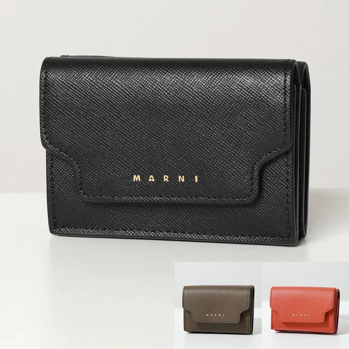 MARNI マルニ PFMOW02U07 LV520 メンズ レザー 三つ折り財布 ミニ財布 豆財布 カラー3色 38,158円