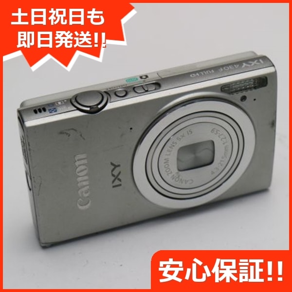 良品IXY 430F シルバー デジカメ Canon 42