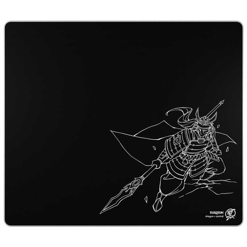 KUROSUN　ゲーミングマウスパッド Shogun XL 560 x 480mm ブラック　kr-mp-shogun-black-xl