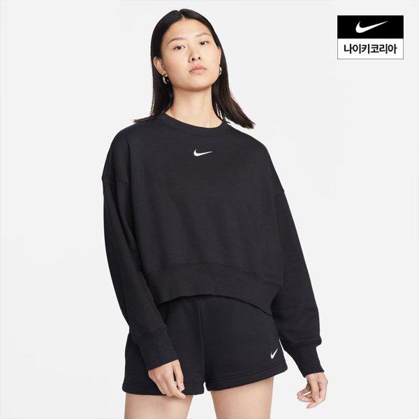 Tシャツ 女性 フェニックス フリース オーバーサイズ クルーネック スウェット DQ5762-010