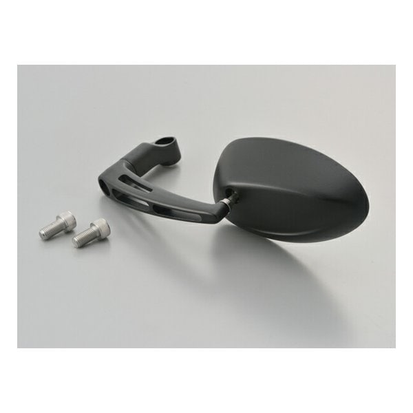 ミラー パラレルミラー オーバル 左用 ブラストブラック M10 D14954
