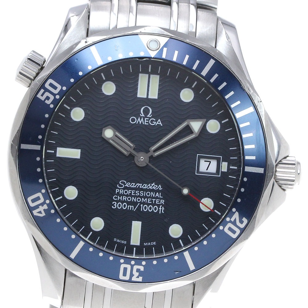 オメガ OMEGA 2531.80 シーマスター300 デイト 自動巻き メンズ _845330【中古】