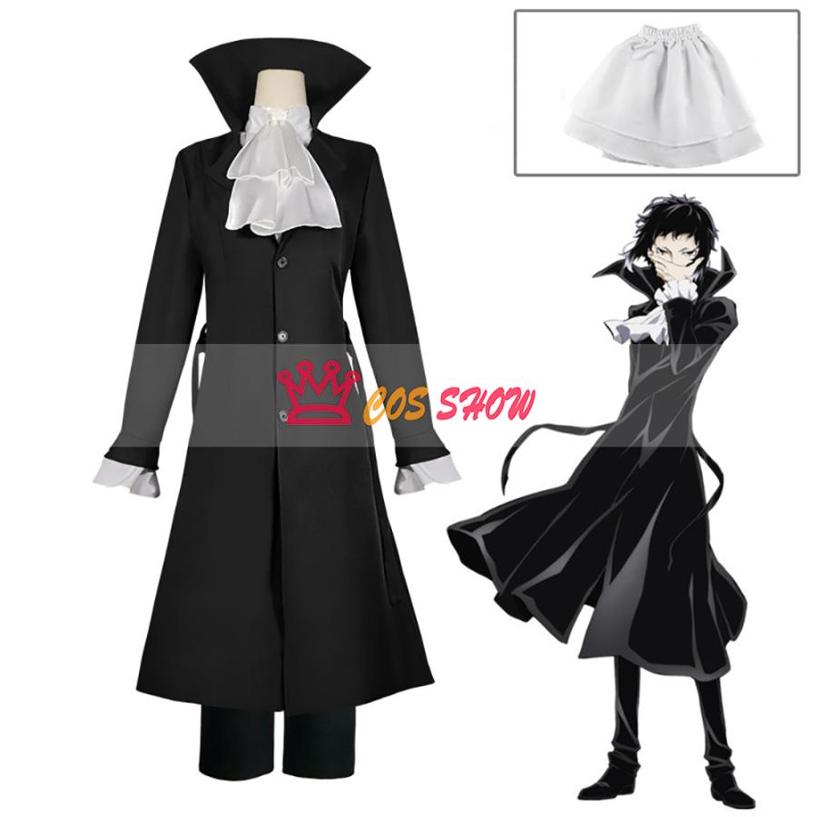 人気商品N0.1 文豪ストレイドッグス 芥川龍之介 あくたがわ りゅうすけ コスプレ衣装 cosplay 日常服 制服 仮装 イベント ハロウィン 学園祭 ステージ