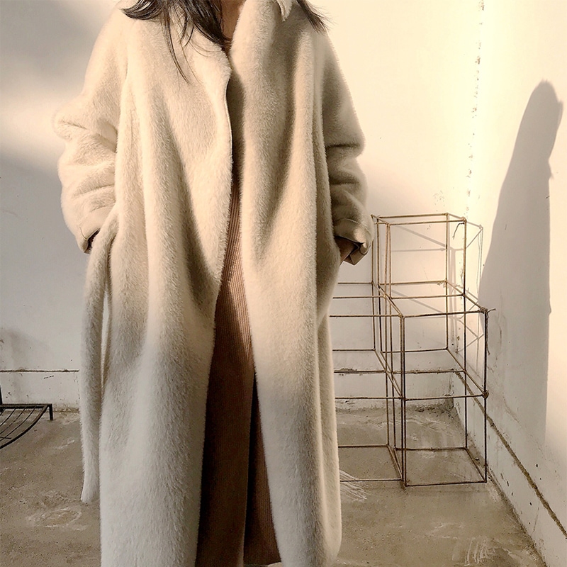 韓国ファッション上品ファーコート ブルゾン レディース ボアジャケット 大きいサイズ 秋冬