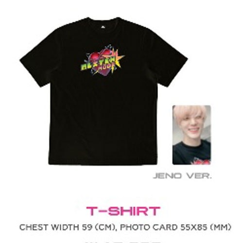 マーク★NCT DREAM GLITCH MODE Tシャツ　トレカ　127 マーク☆NCT DREAM GLITCH MODE Tシャツトレカ127