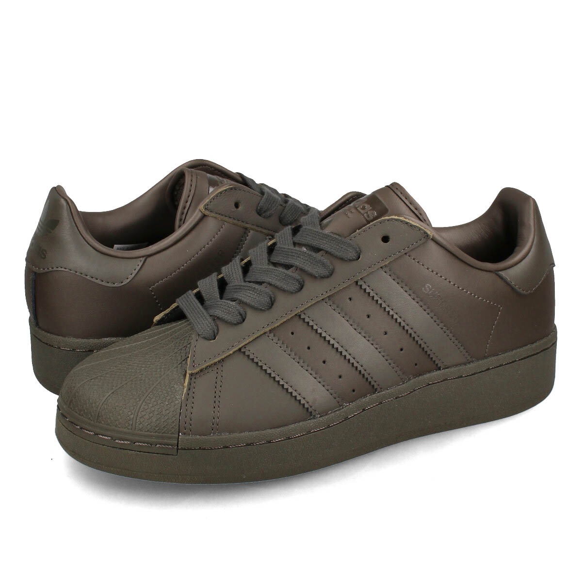 adidas SUPERSTAR XLG SHADOW OLIVE/SHADOW OLIVE/CORE BLACK