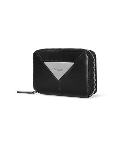 【FENNEC】 TRIANGLE PATCH POCKET - BLACK 財布 正規品