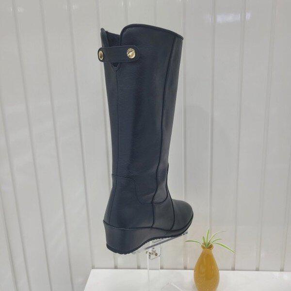 女性5CM超軽量防寒ハーフブーツ 112348005BL4_HDD