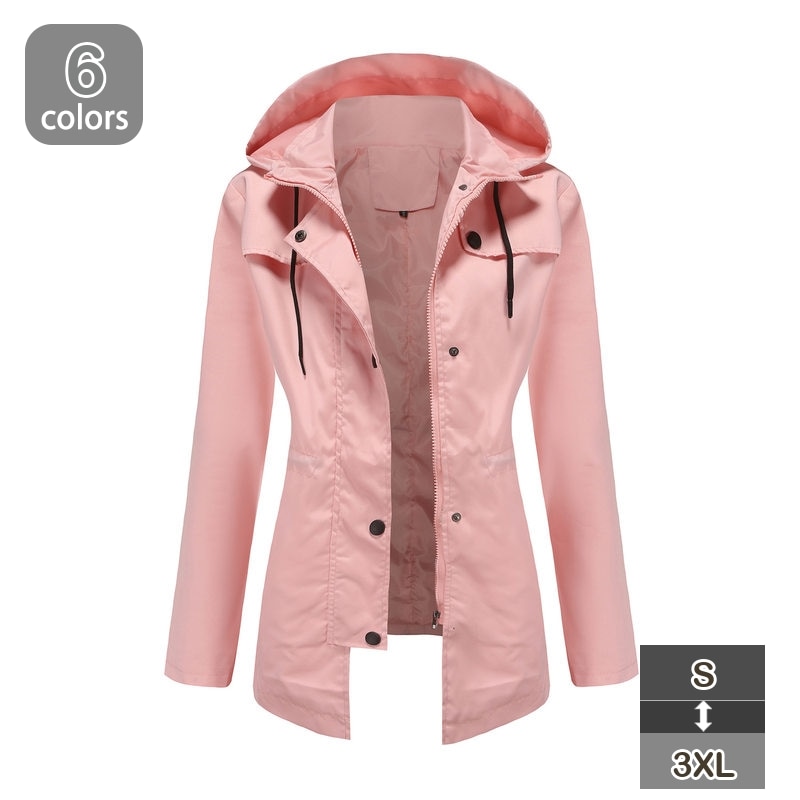 ウィンドブレーカー レディース トップス 長袖 無地 プリント ジャケット ウィンブレ ブルゾン ジャンパー パーカー 薄手 防風 軽量 ジップアップ フード付 アウトドア スポーツ トレンド おしゃ