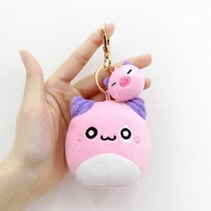 ピンクビーン キーリング