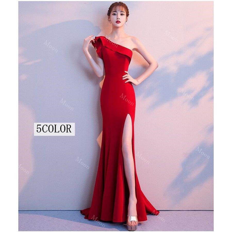 マーメイドドレスロングドレスパーティードレス演奏会結婚式ドレスウエディングドレスセクシー忘会二次会