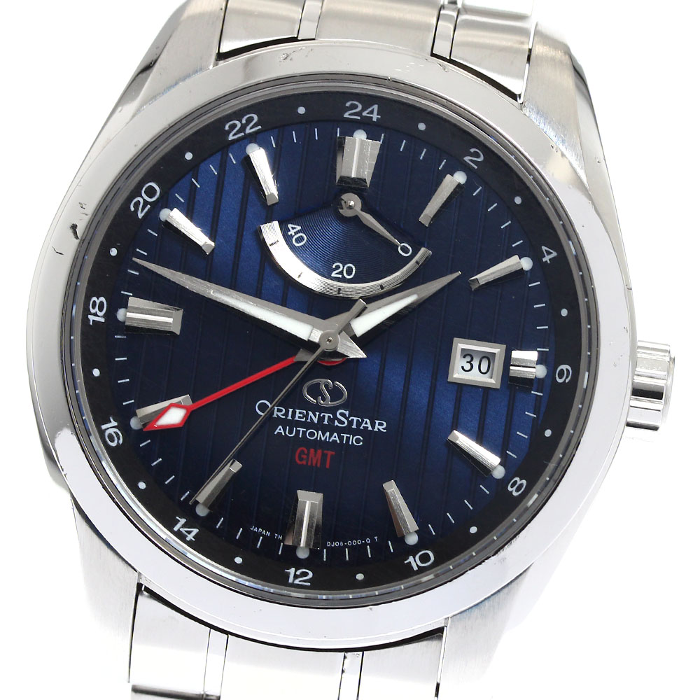オリエント ORIENT WZ0071DJ オリエントスター GMT パワーリザーブ 自動巻き メンズ _909757【中古】 54,240円