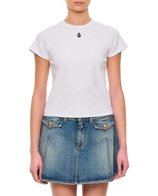 ALEXANDER MCQUEEN Women Tops 819193QLAEH9000 White