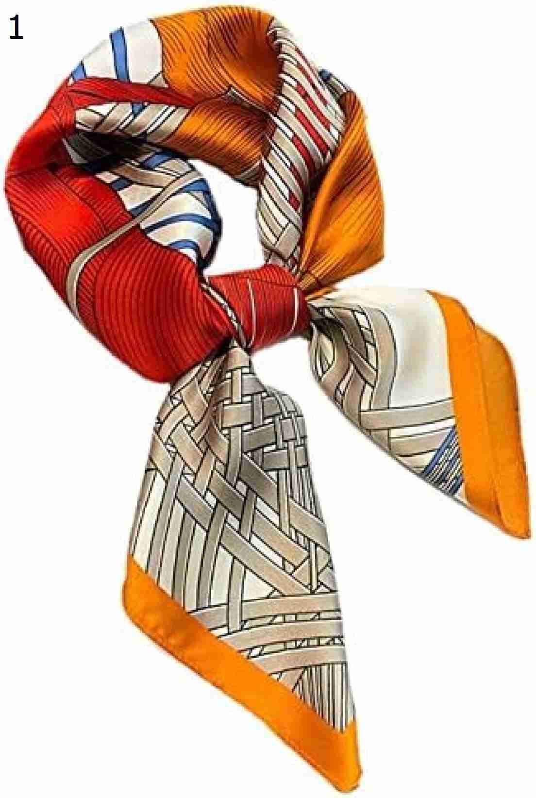 【20%OFFクーポン～】スカーフ レディース スクエアスカーフ 女性スカーフ プロフェッショナルスカーフ オフィス