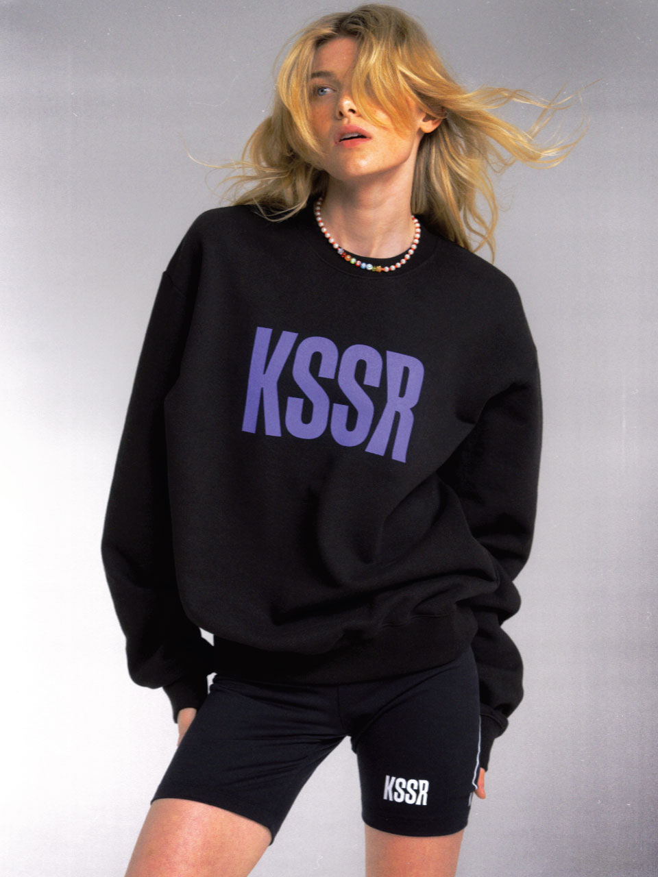KSSR Logo Sweatshirt Black