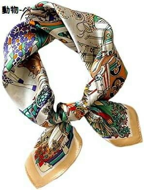 【20%OFFクーポン～】スカーフ 正方形 小さめ レディース 制服用 ネッカチーフ スクエアスカーフ 風 春秋 おしゃれ シンプル 無地 滑らか 柔らか 髪飾り 通勤 50cm バッグ飾り プレゼン