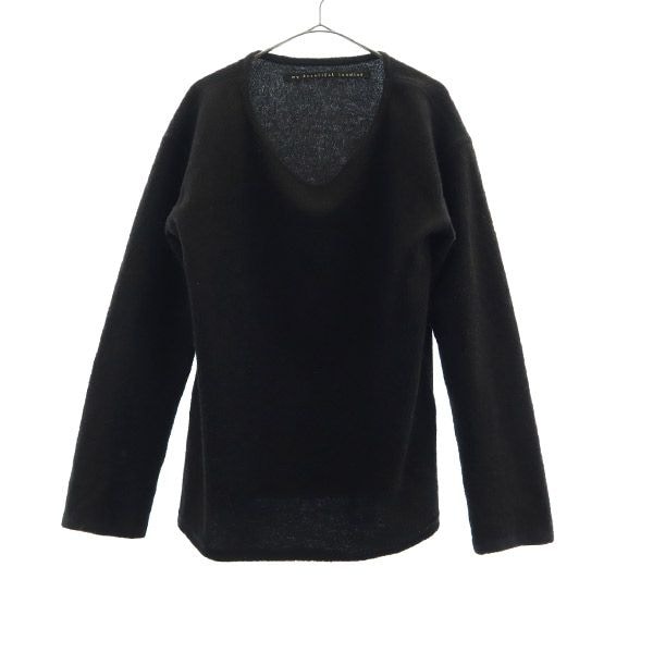 日本製 長袖 セーター 1 ブラック ニット メンズ