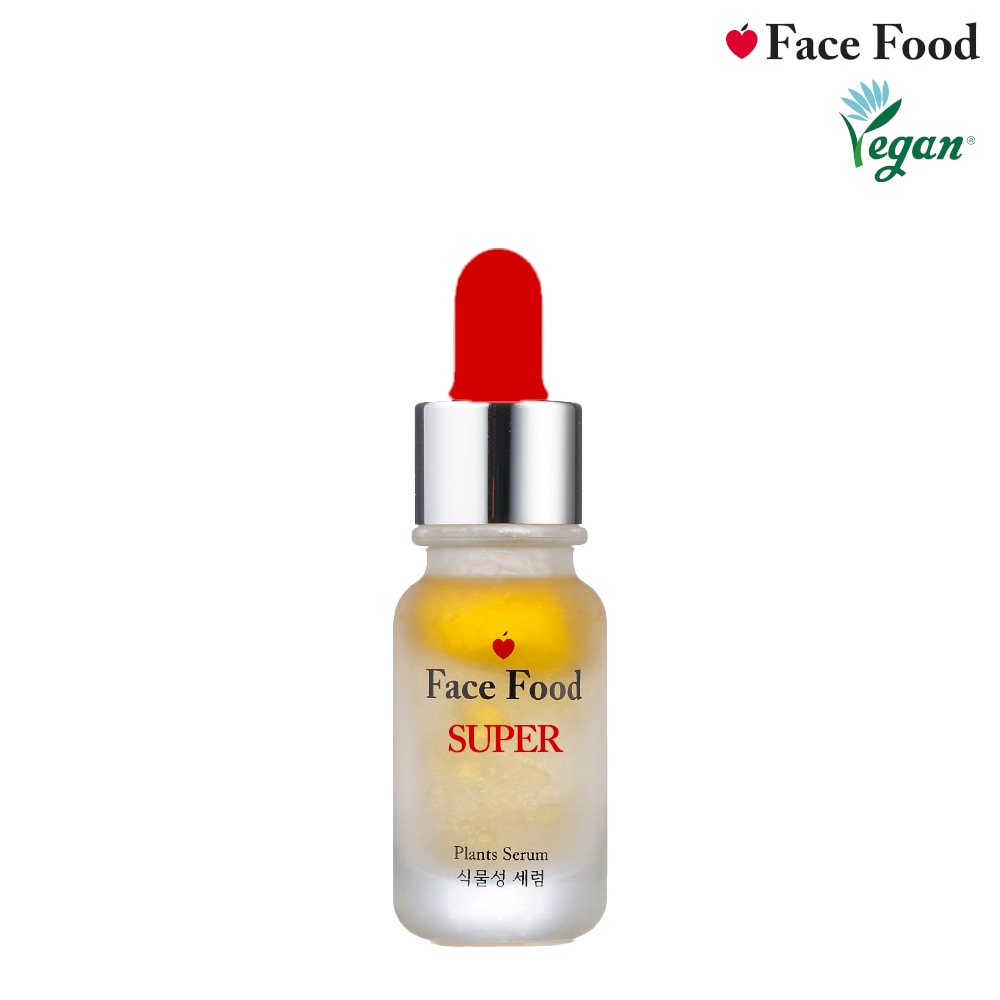 FaceFood セラム 10ml 抗酸化剤保湿毛穴縮小ニキビブラックヘッドアンポール, Super