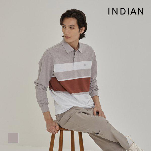 [INDIAN] ブロックストライプ_MITAL6S1156