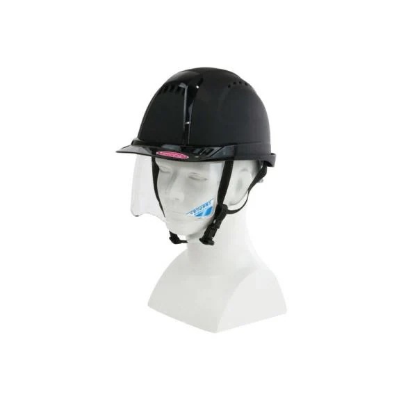 TOYO マット塗装ヘルメット黒 NO．391F－S－C ワークサポート 保護具 ヘルメット建築用