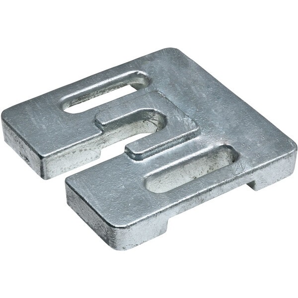 学校体育器具 ワンタッチテント用ウエイト10 シルバー G1636