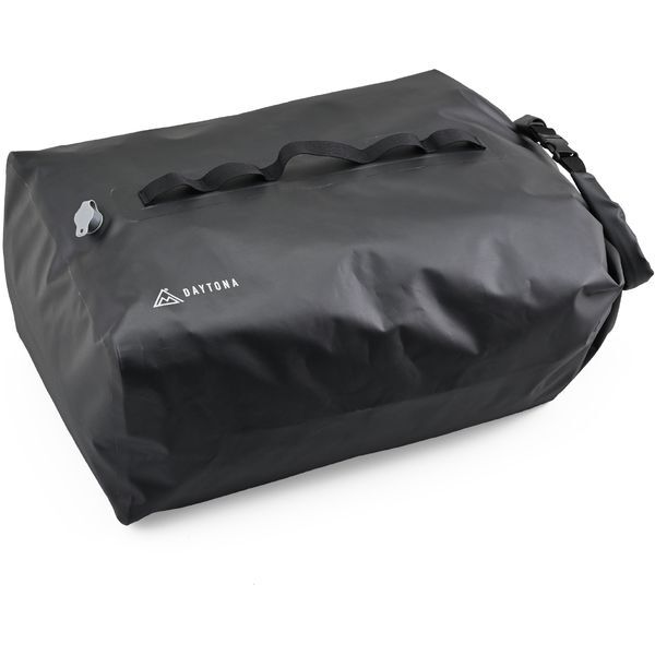 (Daytona) バイク用 キャンプ 防水バッグ 圧縮 コンパクト収納 シートバッグ固定可能 エアバルブ付き ドライバッグ PRO 35L ブラック 49153