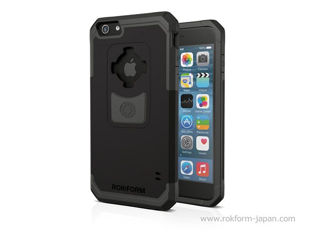 ROKFORM（ロックフォーム）スマートフォンケース iPhone 6 plus/6s plus SPORT v3ケース ガンメタル