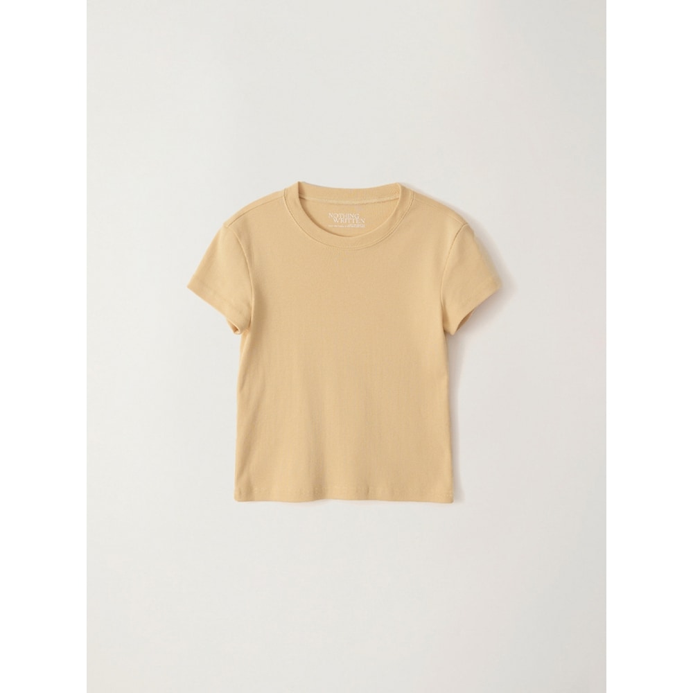 何も書かれていない 90s Tシャツ (バニラバター)