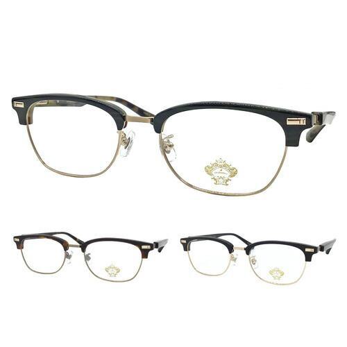 メガネ ORB-146 col.362AG/MILBG/OXG 52mm 日本製 レンズセット 薄型非球面クリアレンズ 度付 度あり 度なし 伊達 3color