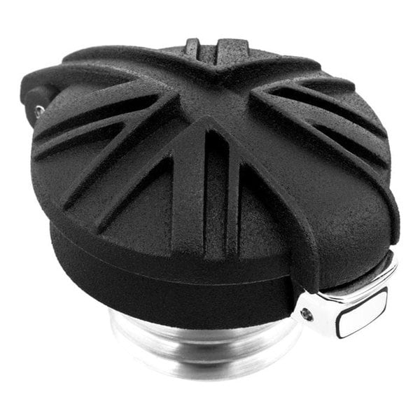 モンツァ タンクキャップ ユニオンジャック ブラック NMX018+NMX003