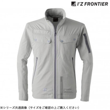 アイズフロンティア ストレッチ3Dワークジャケット 01 シルバーグレー LL 3120