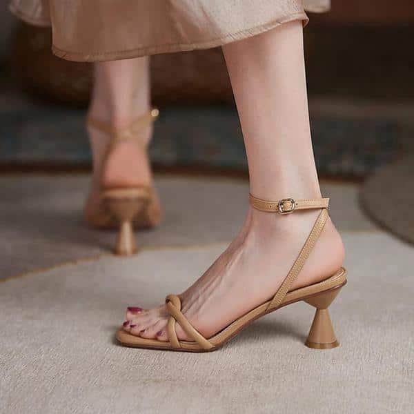 201 ヒールサンダル ストラップサンダル 女性サンダル 夏 ハイヒール (S8349601)