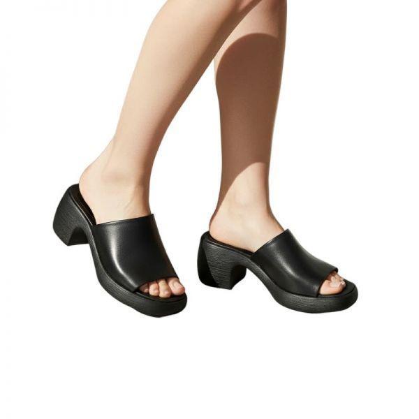 女性プラットフォームサンダル 155488297