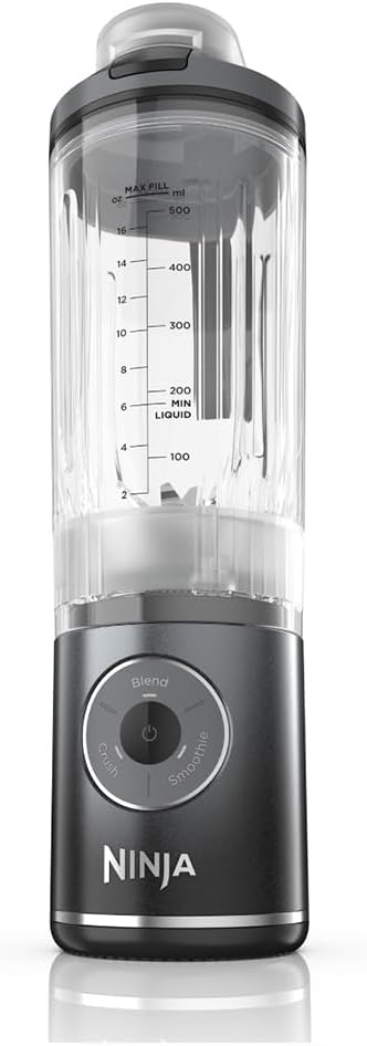 Ninja ニンジャ ミキサー コードレスミキサー Blast Max スムージー ジューサー ブレンダー 氷も砕ける 電動 充電式 BC251JGY クールグレイ 11,085円