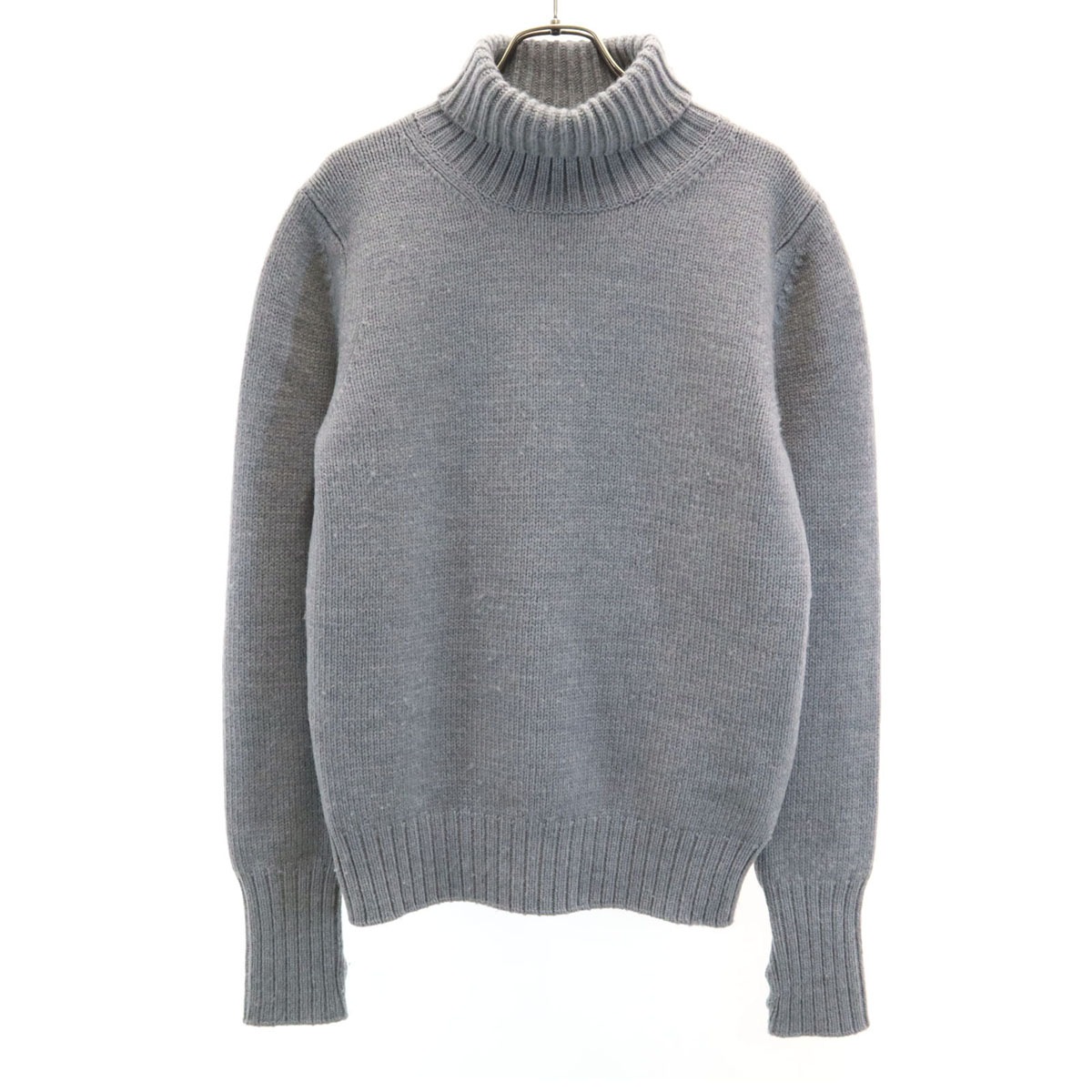 HYKE ハイク 長袖 タートルネック セーター 1 グレー ニット レディース 古着