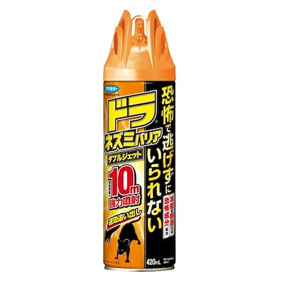 他サイト： フマキラー　ドラ ネズミバリア ダブルジェット 420mlの商品画像