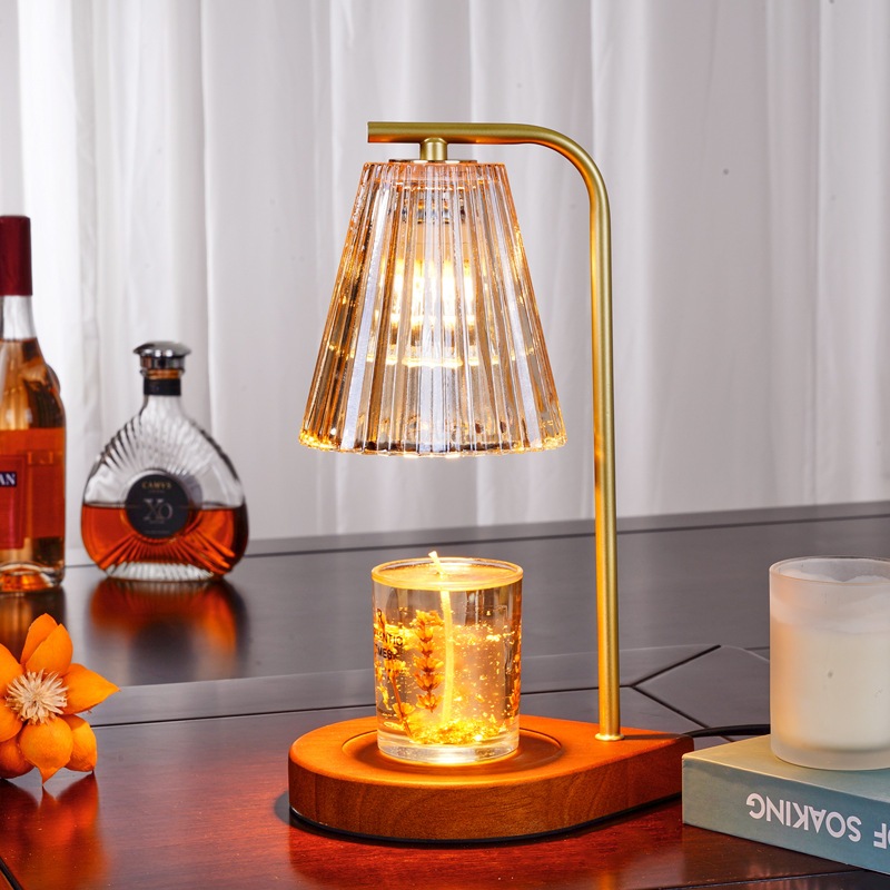 キャンドルウォーマー キャンドルウォーマーランプ タイマー式 インテリア照明 おしゃれ ランプ 無極調光 調光 コントローラー 電球 間接照明 照明 光る ライト 香り アロマキャンド