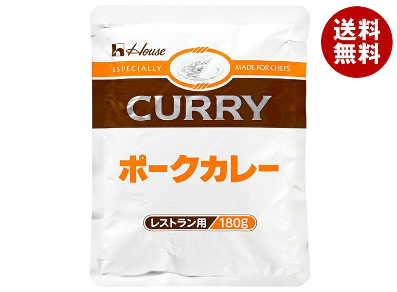 ハウス食品 ポークカレー 180g＊30袋入