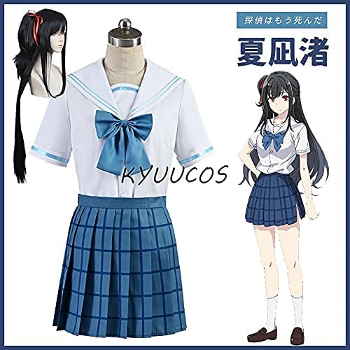 探偵はもう死んだコスプレコスチューム+ウィッグユニフォームなつなぎは長佐