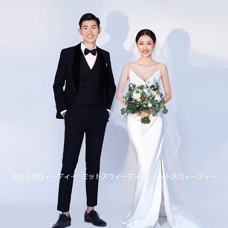 結婚式 マーメイドラインドレス ウエディングドレス 二次会 花嫁 パーティードレス 披露宴 ブライダ