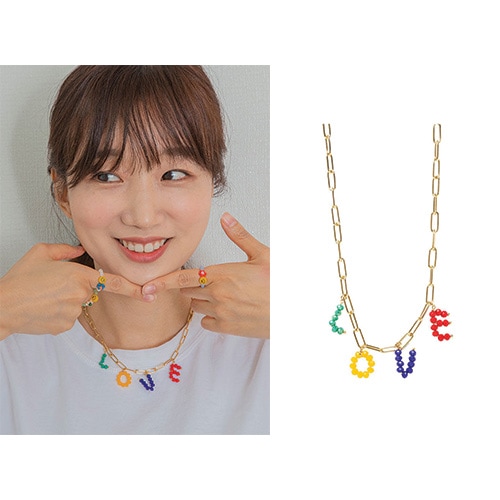 ラブポップネックレス/韓国ジュエリー 韓国ファッション 韓国人気ブランド 韓国人気ファッション 人気ジュエリー 8,288円