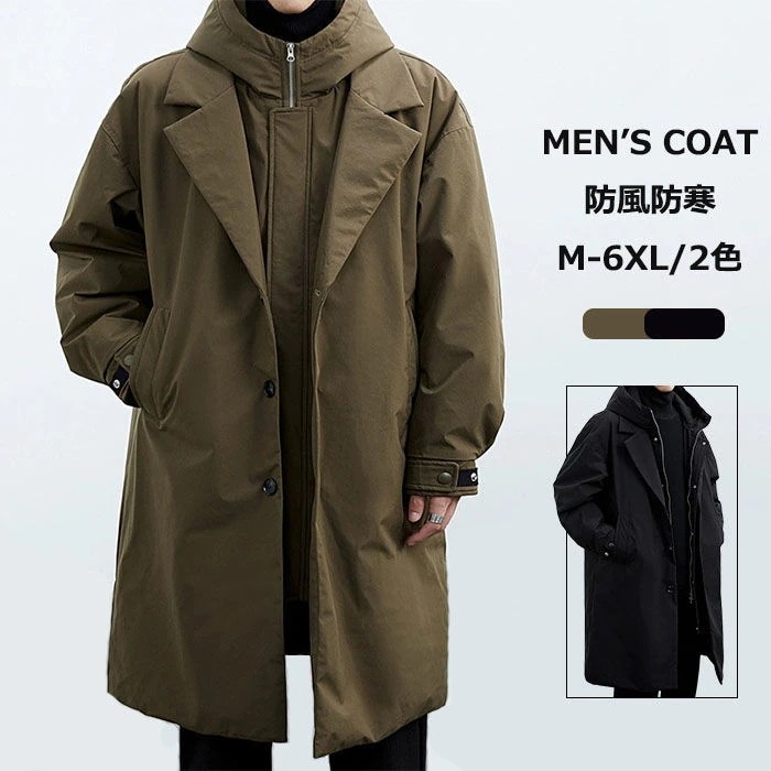 母の日お一人様1点トレンチコート マウンテンパーカー メンズコート 中綿入り/中綿なし ミドル丈 カジュアルコート フード付き ハーフコート ファッション ハーフコート 大きいサイズ ミリタリーコート