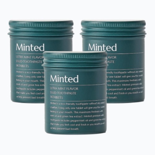 ウルトラミント 固形歯磨き90錠 3個 / タブレット歯磨き・口臭ケア/韓國人氣