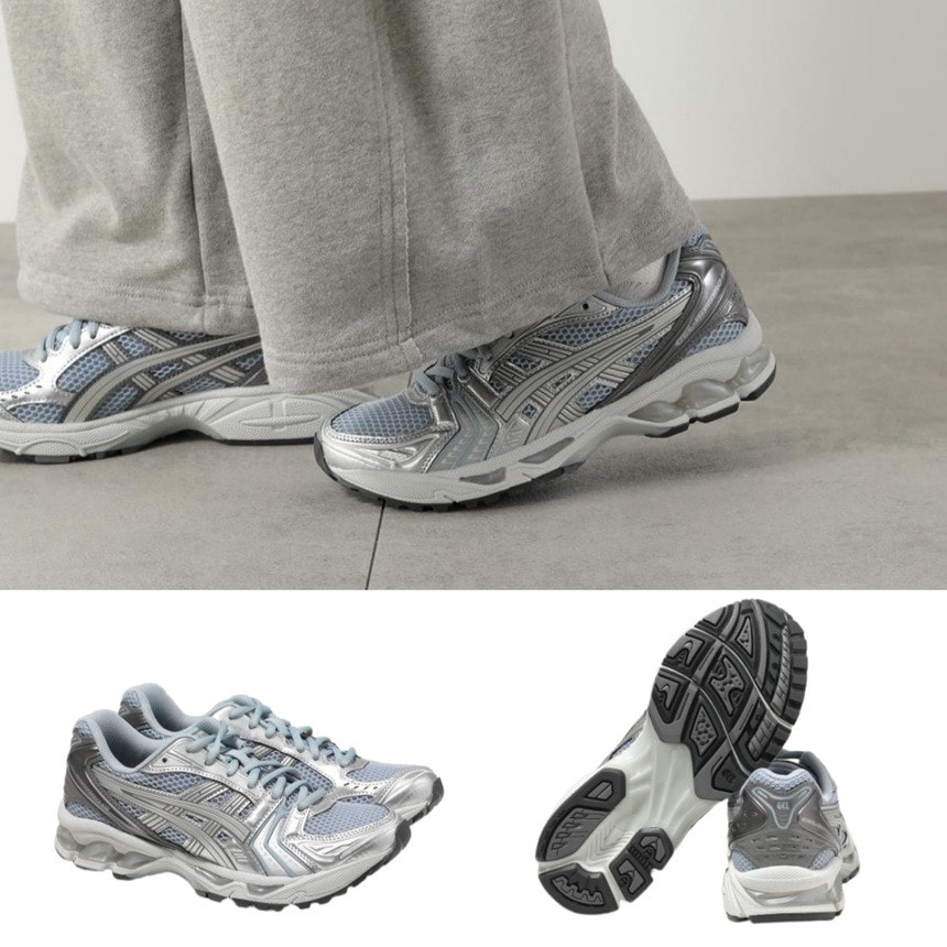 ASICS アシックス スニーカー GEL-KAYANO 14 1203A537-401 レディース ローカット 靴 シューズ DOLPHIN-GREY/PURE-SILV