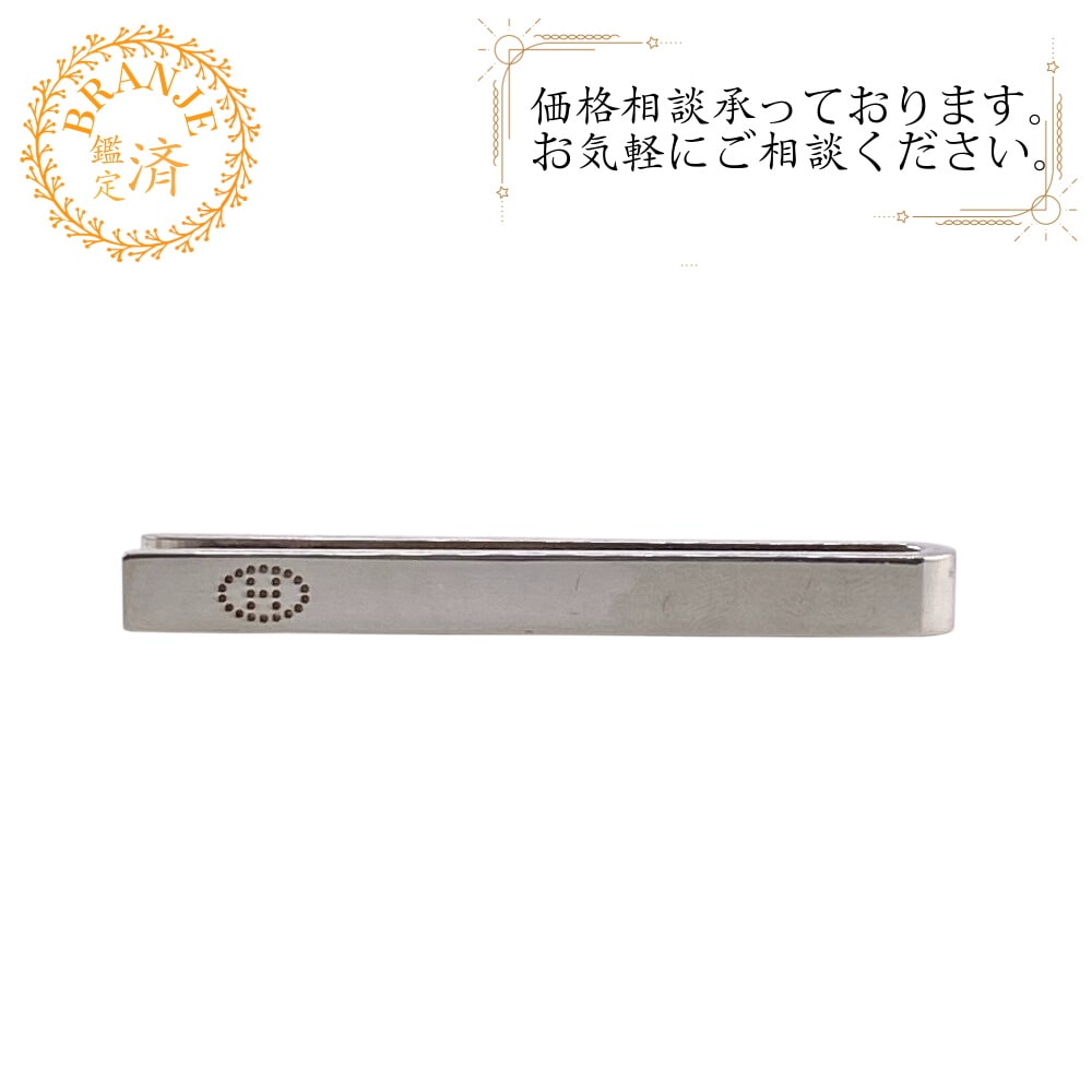 タイバー エブリンHパンチング ネクタイピン 約16.13g シルバー925 タイピン シルバー メンズ