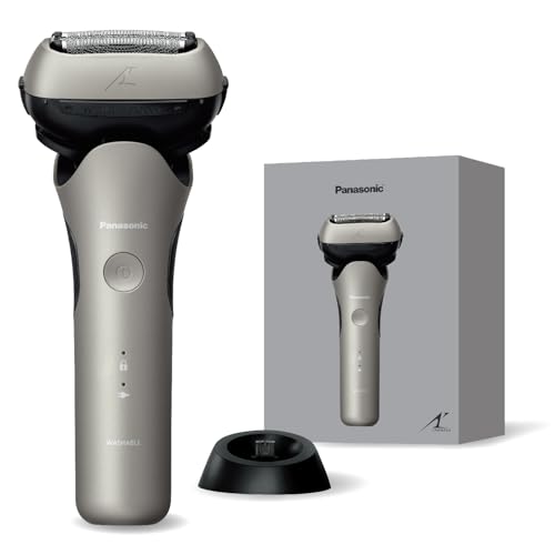 パナソニック メンズ シェーバー ラムダッシュ 3枚刃 電動 髭剃り ACアダプター充電/充電スタンド 密着3Dヘッド ES-L361D-S シ