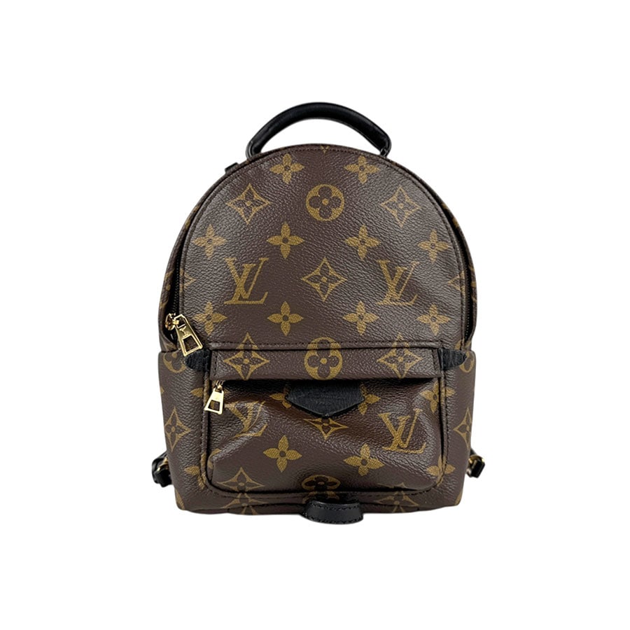 ルイ ヴィトン LOUIS VUITTON リュック モノグラム パームスプリングス MINI モノグラムキャンバス/レザー ブラウン/ブラック ゴールド レディース M44873 z4921